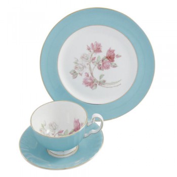 Набор чайный (чашка с блюдцем и тарелка) 3054