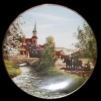 Настенные тарелки "Церковь"