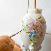 Шкатулка-Яйцо с цветками Мейсен