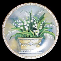 Настенные тарелки "Букет цветов"