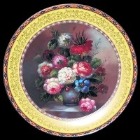 Настенные тарелки "Букет цветов"
